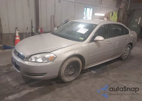 2010 Chevrolet Impala Ls из США, поврежденный, VIN 2G1WA5EN1A1148892